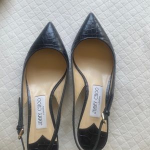 Jimmy Choo sling back shoes